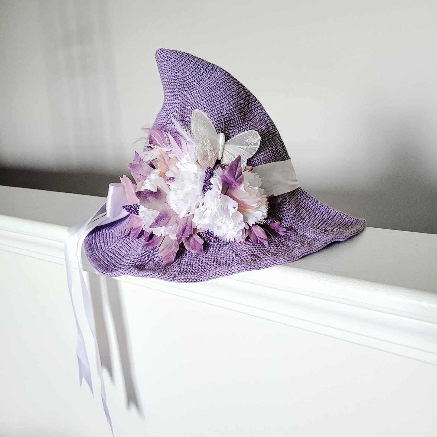 Esme - Purple Mushroom Witch Hat