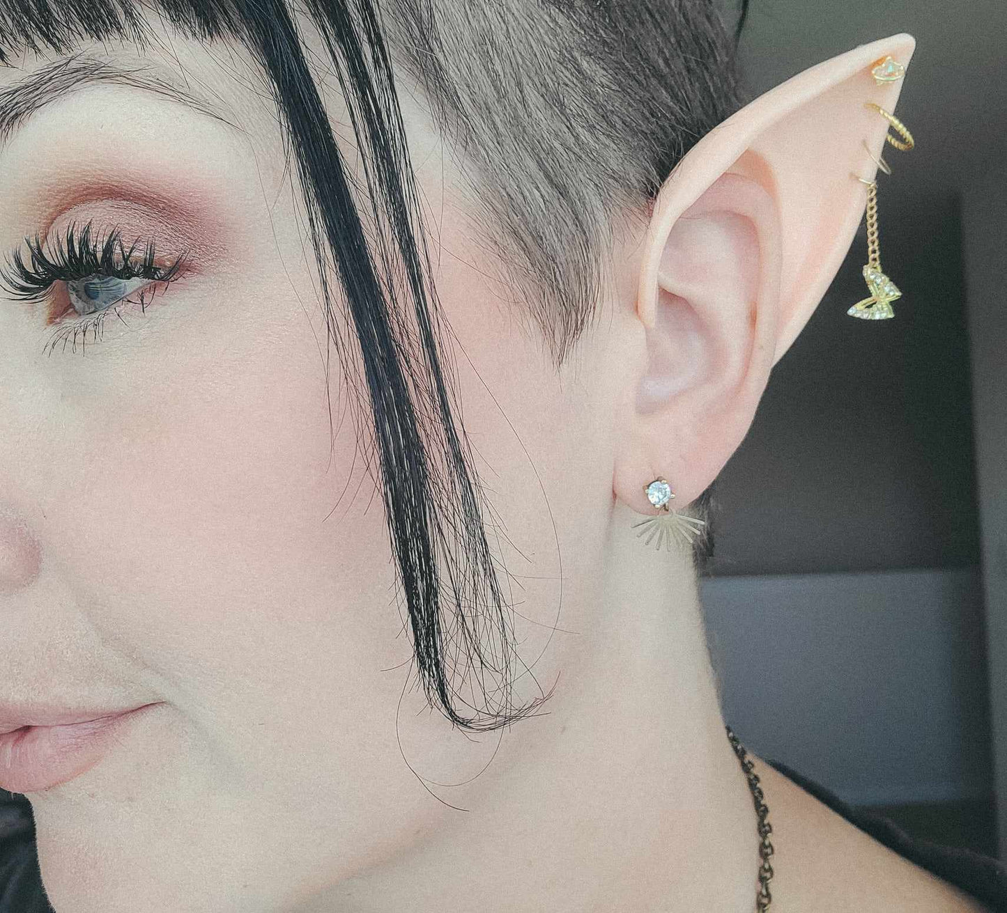 Gold Butterfly Elf Ears